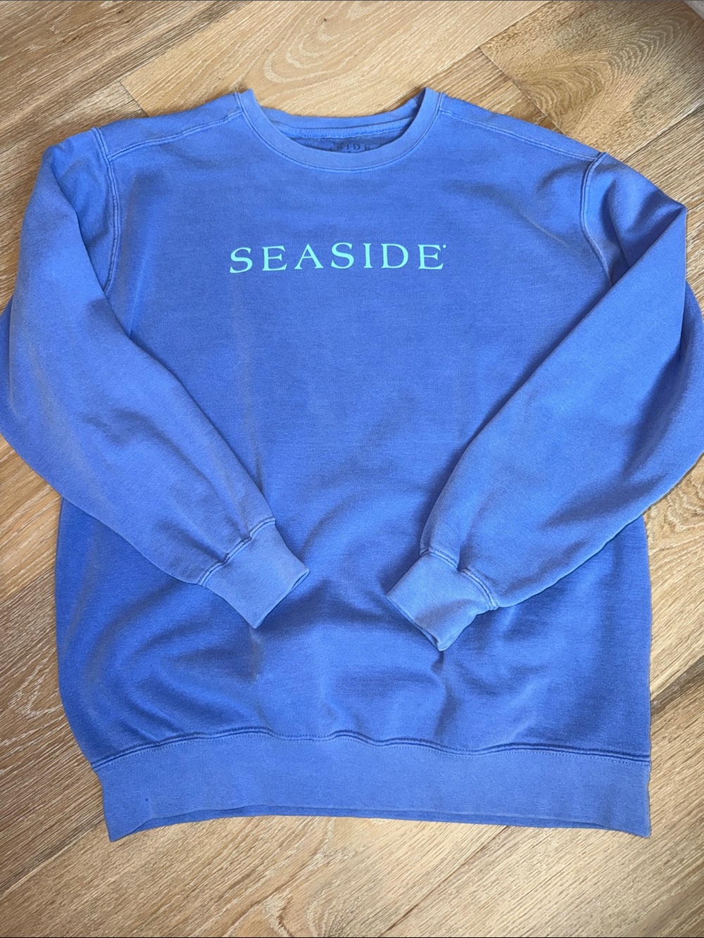 Seaside Blue Crewneck Pullover by Seaside